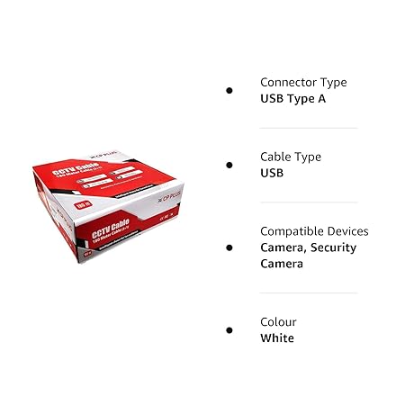CPPLUS 3+1 CCTV Cable (Standard Cable)